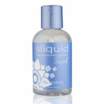 sliquid - naturalny smakowy lubrykant bez cukru niebieska malina 125 ml