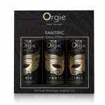 orgie - zestaw trzech olejków do masażu tantric 3 x 30 ml