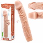 Duży Żelowy Sex Wibrator do Mega Orgazmów, Penis