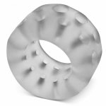 oxballs - silikonowy pierścień na penisa bezbarwny airballs air-lite