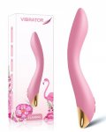 flamingo - elegancki różowy wibrator