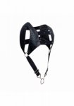 DNGEON Top Cockring Harness Black