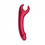 Stymulator silicone 9 vibration function Red