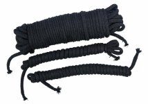 Bondage Ropes black