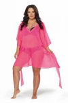 Pareo Ava 020 Neon Pink sukienka plażowa