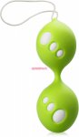Zmysłowe zielone podwójne kulki gejszy „twin balls” – ltt an-01z