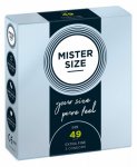 Mister Size 49mm pack of 3