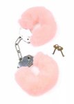 Kajdanki Fetish B - Series- Furry Cuffs Light Pink