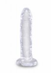 King Cock 6 Inch Cock Transparent