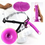  CHGD discreet package strapon dildo suction sex toys for women strap on penis adjustable belt realistic dick erotic anal plug  
