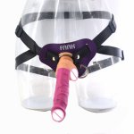 Faak, FAAK Strapon dildo Realistic Penis Erotic Sex Toy For Couples lesbian harness leather strap on silicone dildo suction  sex shop