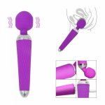 10 Speed Poweful G Spot Clit Vibrator USB Charge AV Magic Wand Sex Toys for Women Massage and Masturbator Adult Sex Products