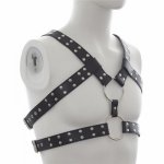 PU Leather BDSM Fetish Wear Bondage Body Harnesses Men Gay Sexy Slave Belt Male Erotic Apparel Adult Game Sex Toys