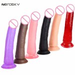 Zerosky, Zerosky Anal Dildo Realistic Dildo with Strong Suction Cup Fake Penis Long Butt Plug Anal Plug Sex Toys for Women Sex Products