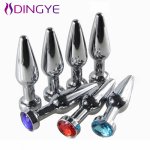 Large Stainless Steel Butt Plugs Metal Anal Sex Products Anal Jewery Anal Plugs for Men