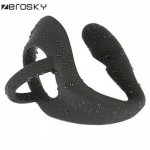 Zerosky, Zerosky Male Prostate Stimulation Anal Plug With Cock Ring Butt Plug Massager Anal Sex Toys Erotic Sex Products For Men