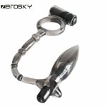 Zerosky, Zerosky Penis Cock Ring Anal Vibrator Butt Plug For Men Soft Silicone Sex Toys Male Prostate Massager