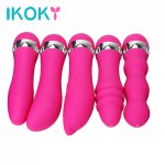 Ikoky, IKOKY Dildo Vibrator Realistic Clit Stimulator AV Stick Adult Product Multispeed Magic Wand G-Spot Massager Sex Toys for Women