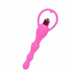 Waterproof Silicone Anal Beads Vibrator Butt Plug Sex Products Anal Stimulate Anal Plug Prostate Massage Sex Toys for Women