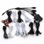 10 Style Choose Electric Shock Wire Electrical Stimulation Cable Patch Cord Electro Shock DIY Accessories Sex Toys For Couples