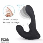 New 9 SpeedsG-spot Vibration Silicone Butt Plug dildo Vibrator Dig Prostate Massager Anal Sex Toys for Men Woman Masturbator
