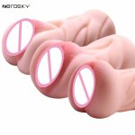Zerosky, Zerosky Realistic Artificial Vagina Mouth Pussy Sex Toys for Men Real Fake Pussy Male Masturbation Stimulation Sex Produts