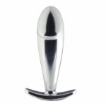 Metal Penis Butt Plug 3.94 Inch Outdoors Butt Plug for Woman Steel Anal Plug Sex Toys