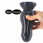 Mushroom Large Sucker Dildo Anal Plug Massage Butt Plug Realistic Big Dildo Penis Female Ass Stimulating Massage Anal Sex Toy O3