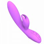 Flexible Soft 10 speed G spot Vibrator AV Magic wand Massager Rabbit Vibrators Vaginal stimulation toys Adult sex toys for Women