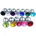 hot new Small M L Size Metal Anal Toys Butt Plug Stainless Steel Anal Plug Sex Toys Sex Products For Adults O2
