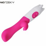 Zerosky, Zerosky Waterproof G spot Dildo Vibrators For Women Rabbit Vibrator Adult Sex Toys For Woman