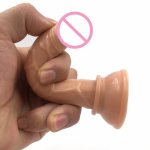 Small penis anal plug Sex Products For Women Silicone Dildo With Strong Sucker Small Penis Mini Dongs 2.5cm Thin Cock Sex Toys