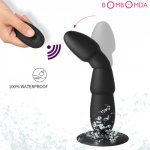 10 Speed Anal Vibrator For Men Silicone Butt Plug Realistic Dildo Vibrator with Suction Soft Anal Sex Toys for Woman Sex Product