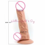 Huge Realistic Dildo Strong Suction Cup Huge Flexible Penis Dick Flesh Big Dildo Femal Masturbation Adult Sex Toys For Women
