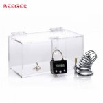 BEEGER The Chastity Time Lock,Time Lock Fetish Handcuffs Mouth Gag Electronic Timer ,Chastity Couples Toys A Bondage Lock