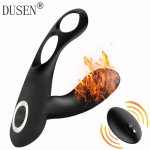 2018 New Remote Control Prostate Massage for Men Gay Anal Butt Plugs, USB Prostate Massage Vibrator for Male Sex Toys for Men