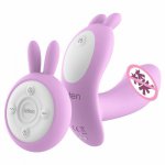 Leten, Leten dildo G point rabbit vibrator clitoris stimulator silicone anal plug vibrating egg female masturbation sex toy female