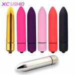9 Color Bullet Vibrator for Woman AAA Battery Waterproof Clitoris Stimulator Wireless Long Dildo Sex Toys Sex Products