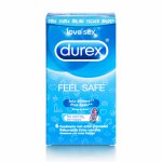 Durex, Prezerwatywy nawilżane - Durex Emoji Feel Safe Condoms 6 szt