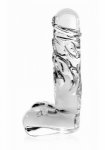 Pipedream, Pipedream Icicles - Plug Dildo szklany No. 40 przezroczysty 15 cm 