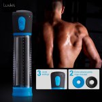 Luvkis Automatic Penis Pump Enlargement Pump Enlarger Vacuum Suction Penis Extender Sex Toys Exercise Adult Products For Men