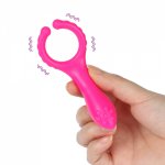 Sex G spot Clitoris Stimulation Vibrating Nipple Clip Dildo Penis Clit Stimulator Clitoral Vibrator Adult Sex Toys For Women Men