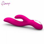 Yafei, YAFEI 7 Speeds USB Rechargeable G Spot Vibrator Adult Product Dual Vibration Waterproof Erotic Toy Sex Products For Women 