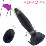 Wireless Remote Anal Butt Plug Vibrators For Men Women Masturbation Prostate Massager Butt Plugs Anal Vibrator Sex Toys For Men 
