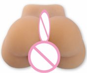 Best Sex Dolls!Real Silicone Sex Products Full silicone Male Ass Buttocks With Didymus Sex Doll for Gay Man Homosexual Sex Toys.