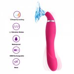 10 Speed Silicone Sucking G Spot Vibrators Nipple Massager Licking Clitoris Stimulator Cilt Sucker Magic Wand Sex Toys for Women