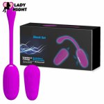 Silicone Wireless Remote Control Bullet Vibrator Sex Toy for Women G-spot Clitoral Anal Massager Love Egg Female  Masturbator