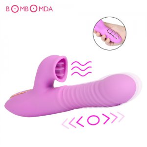 Sex Shop dildo Vibrators For Women Clitoris Stimulation Vaginal Massage Tongue licking Vibrator Erotic Adult Sex Toys For Women