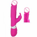 10 Speed Big Size Dildo Vibrator Female G Spot Clitoris Stimulator Rabbit Vibrators for Women Waterproof  Sex Toys for Adult 