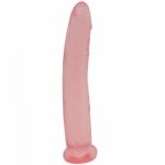 Silicone Realistic Soft Jelly Dildo G Spot Clitoris Stimulation Vibrator Sex Toys for Women Sex Product Female Masturbator Q96
